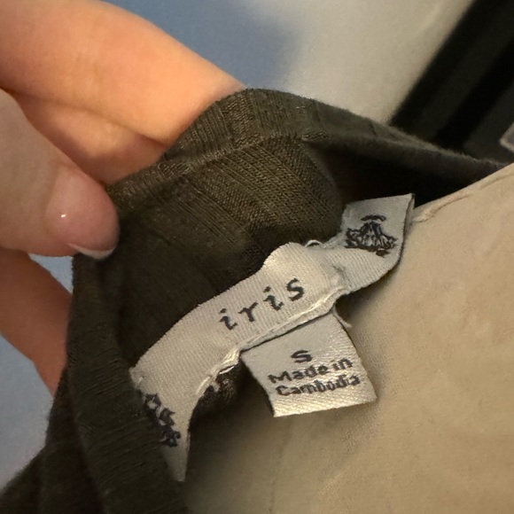 Green Iris Sweater Dress - Picture 3 of 3